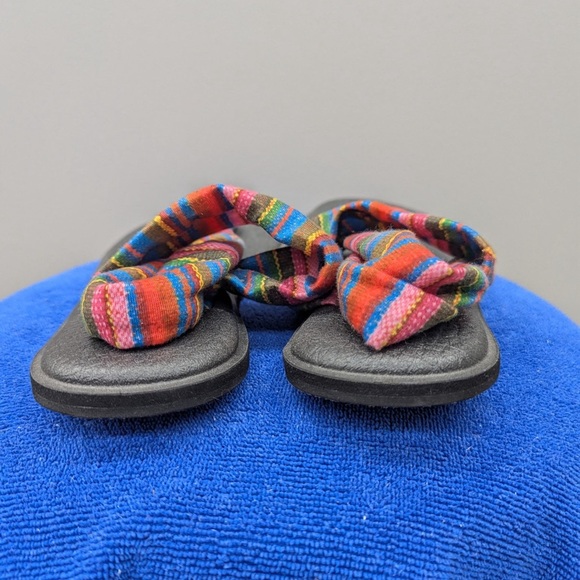 Sanuk Women's Yoga Sling 2 Print Cabaret Blanket Sandals Size 9 Multicolored - Picture 4 of 6
